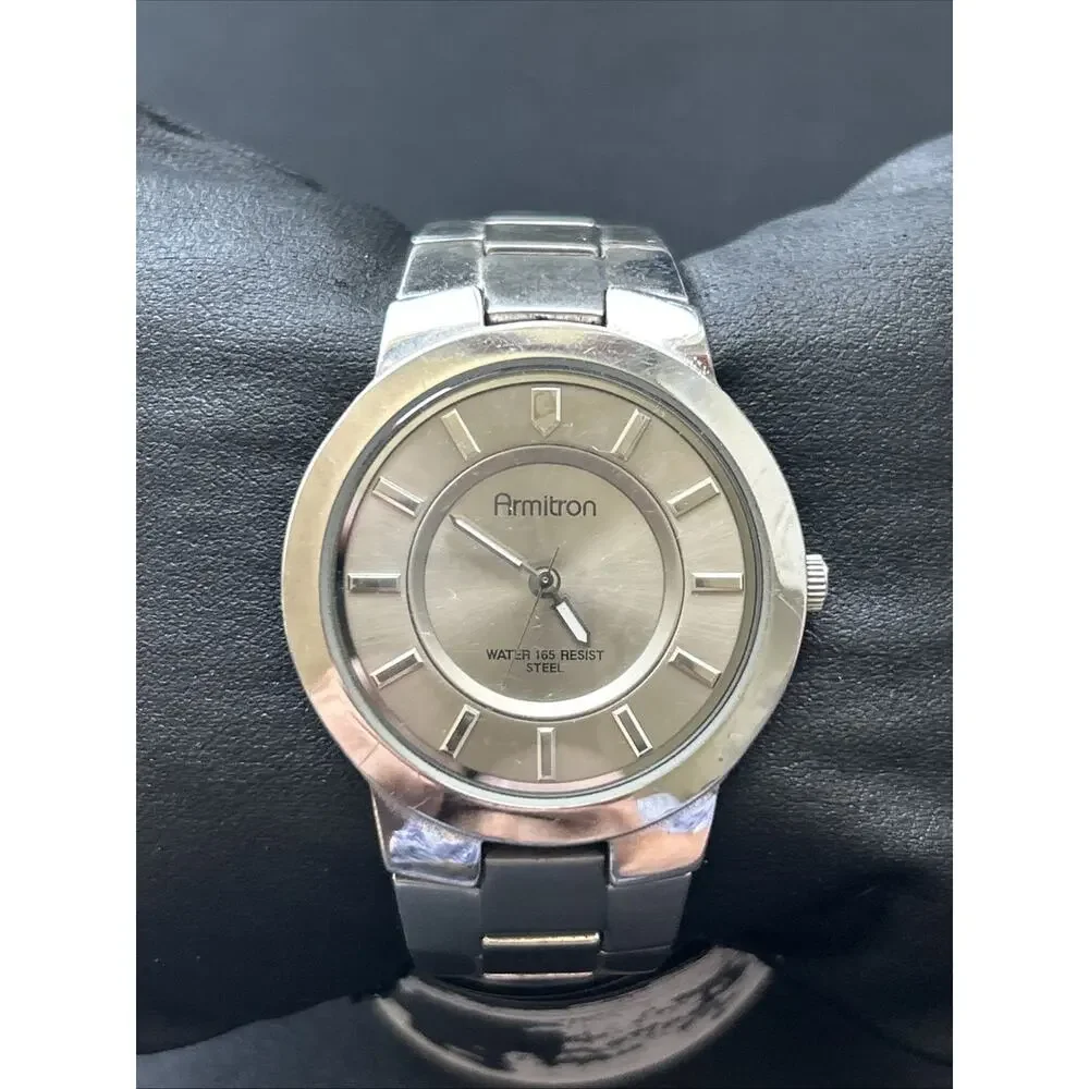 Armitron Silver Tone Quartz Watch